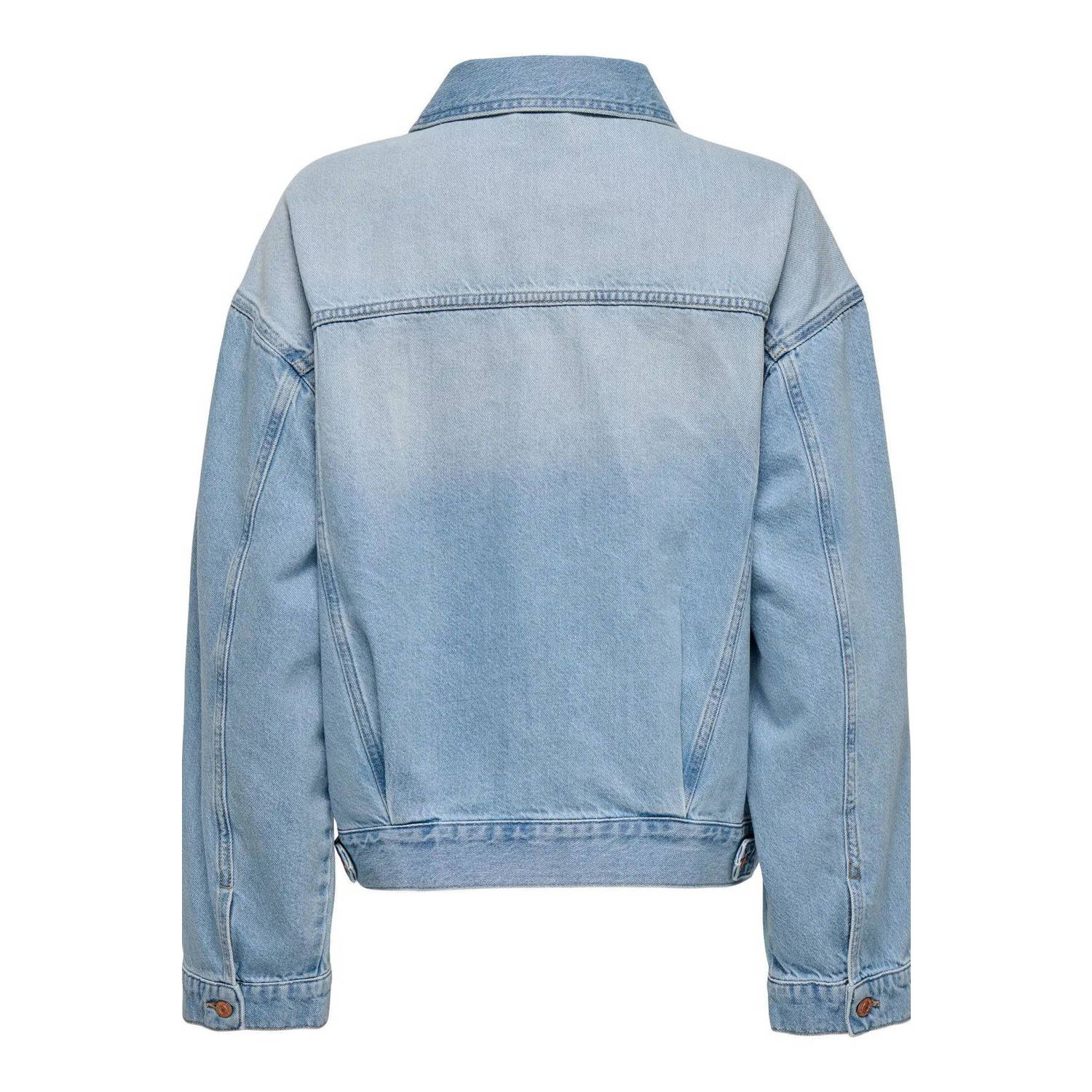 ONLY MATERNITY zwangerschaps spijkerjas light blue denim