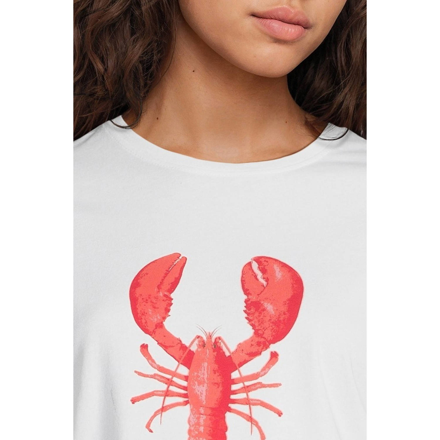 ONLY MATERNITY zwangerschaps T-shirt wit