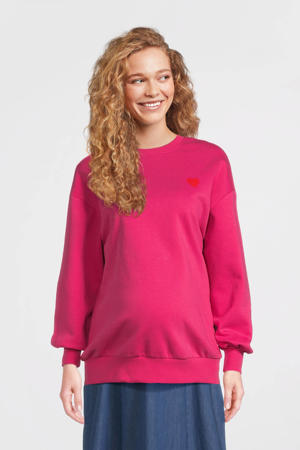 zwangerschaps sweater roze