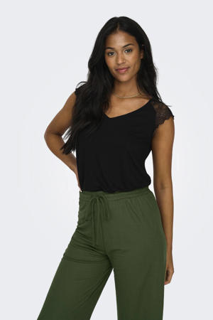 T-shirt zwart