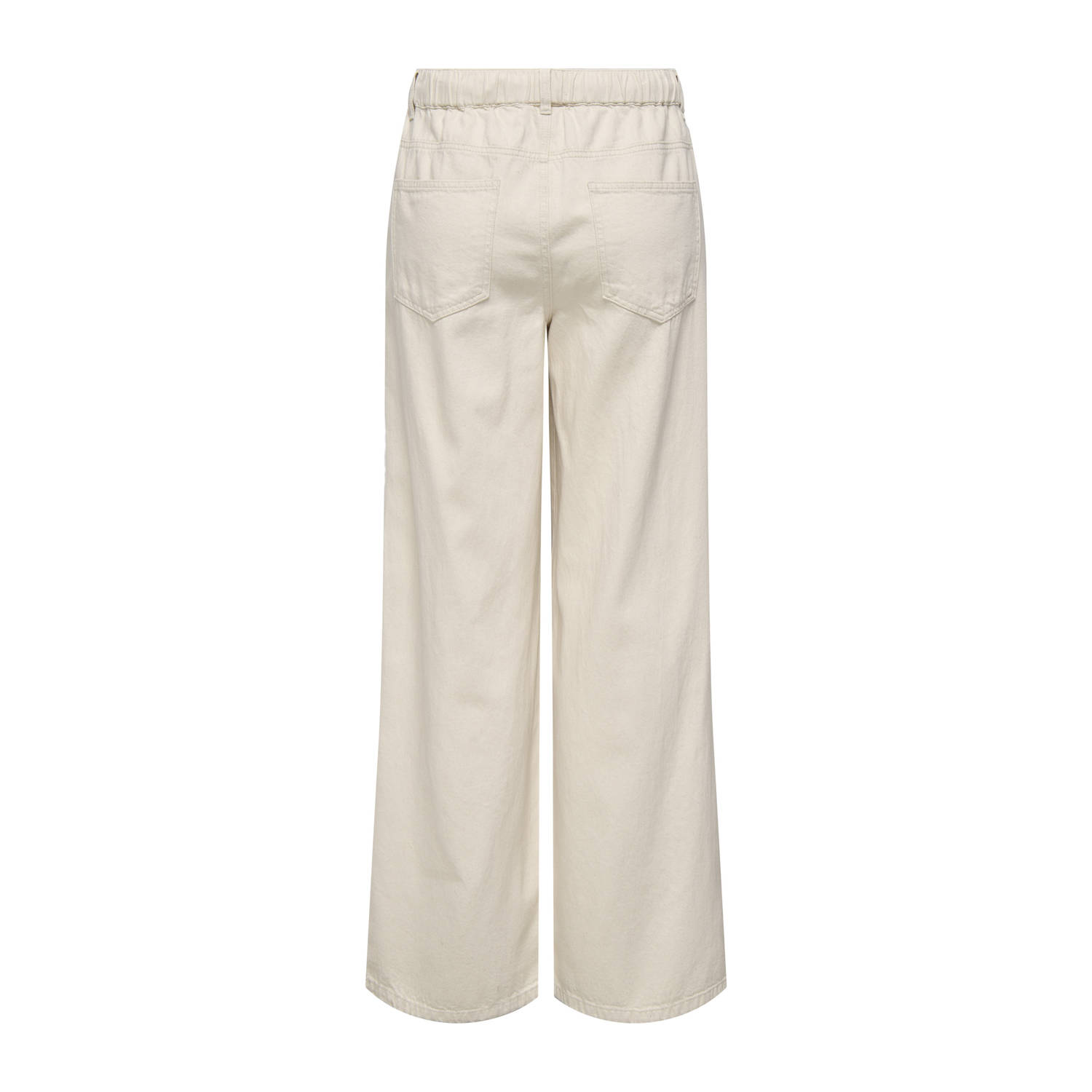 ONLY wide leg jeans ecru