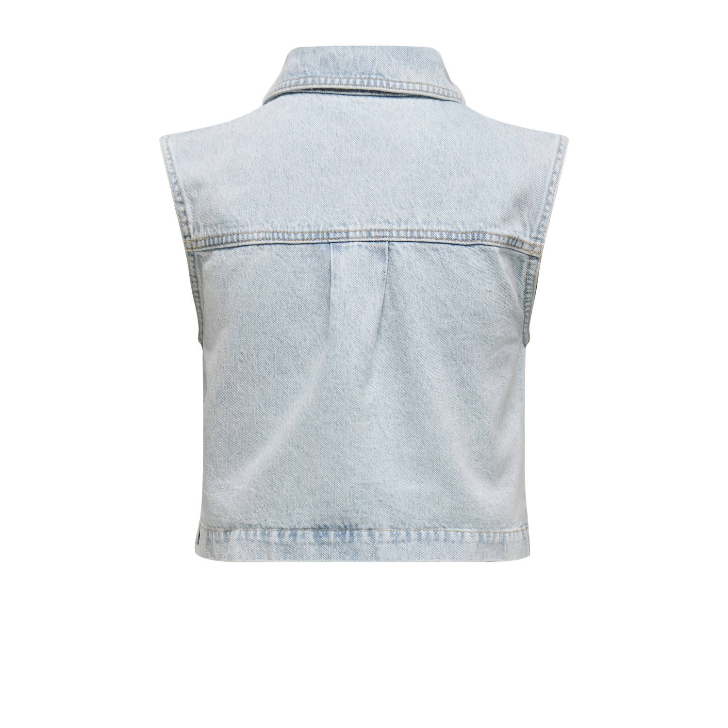ONLY gilet light blue denim