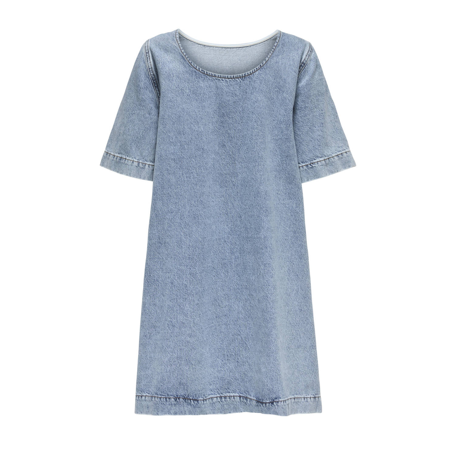 ONLY spijkerjurk light blue denim