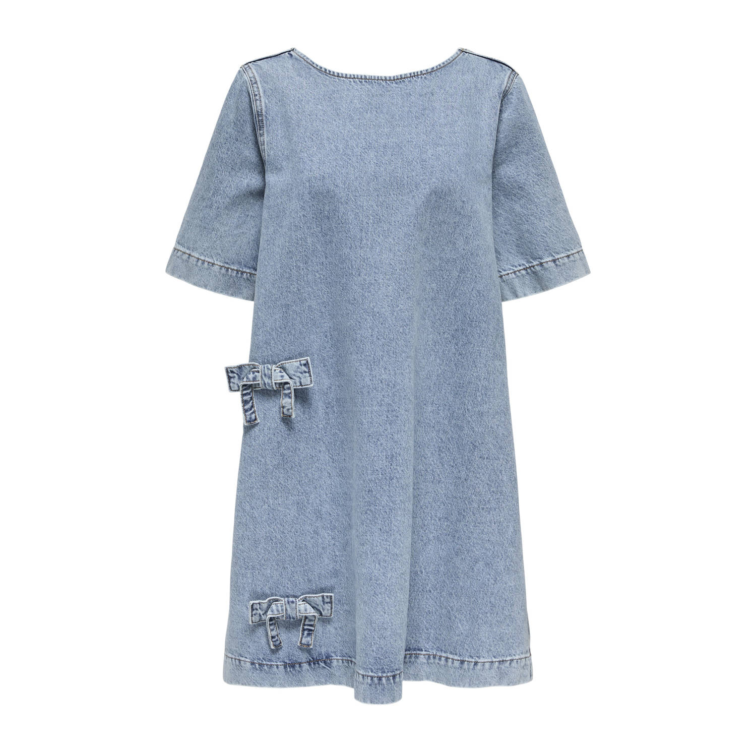 ONLY spijkerjurk light blue denim