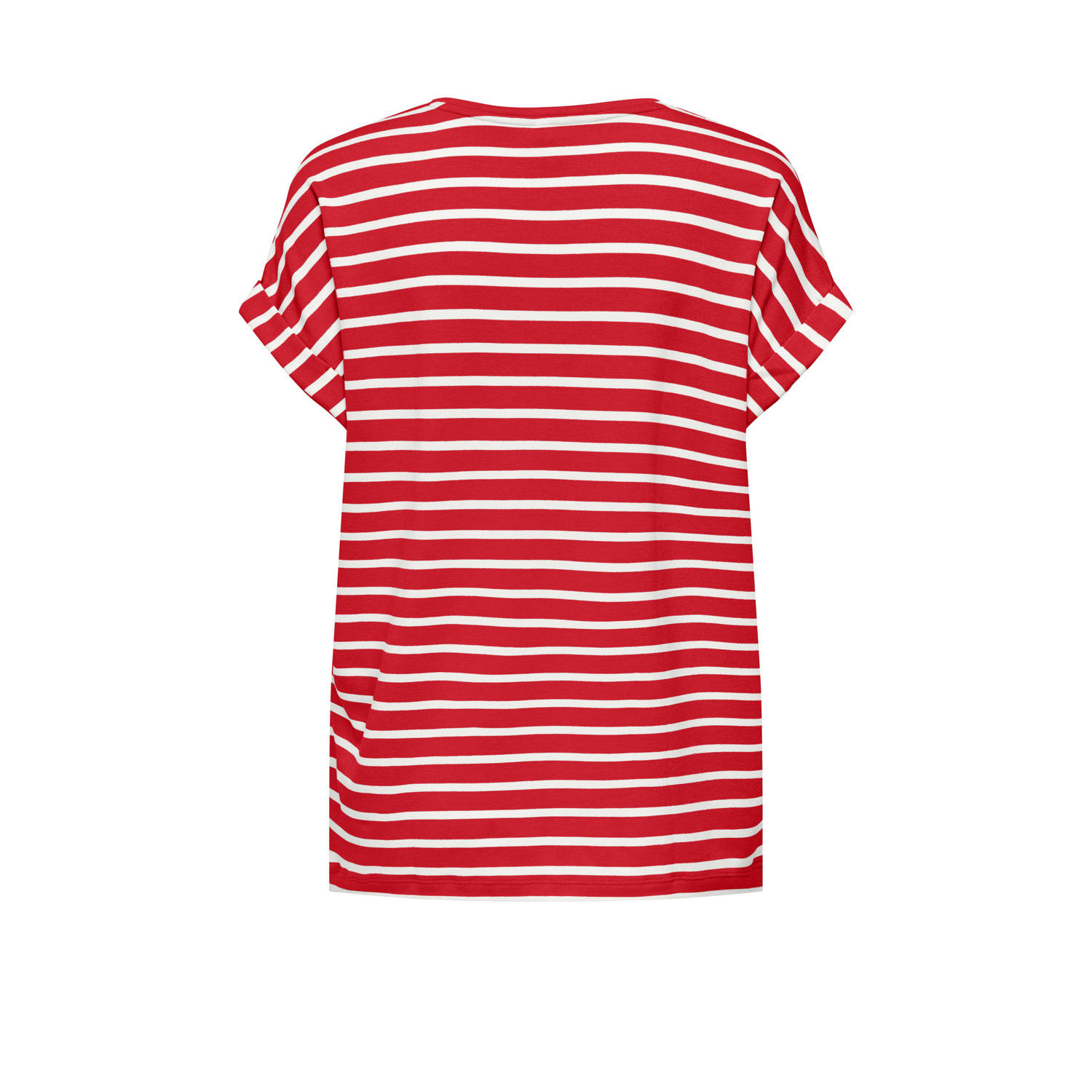 ONLY T-shirt rood