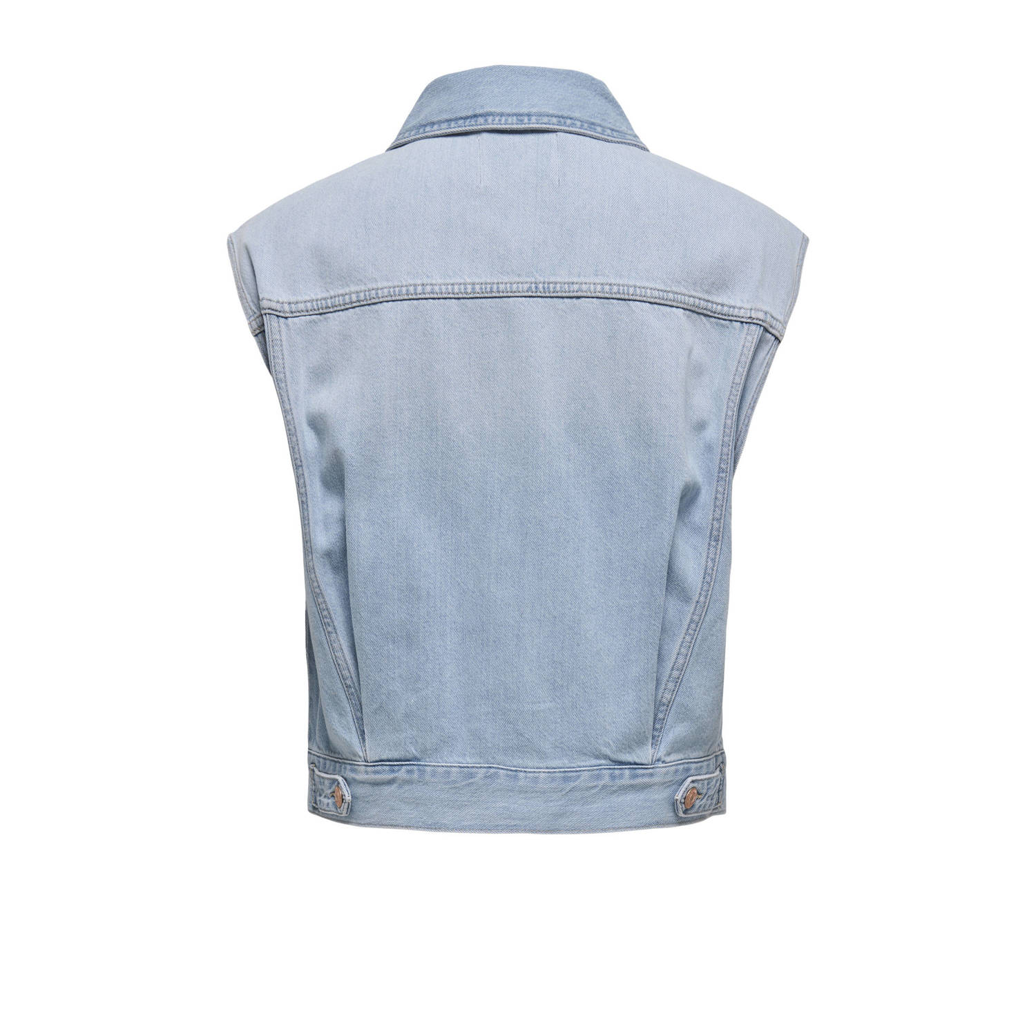 ONLY gilet light blue denim