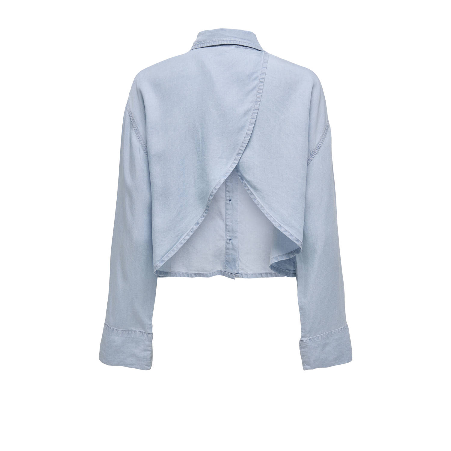 ONLY blousetop lichtblauw