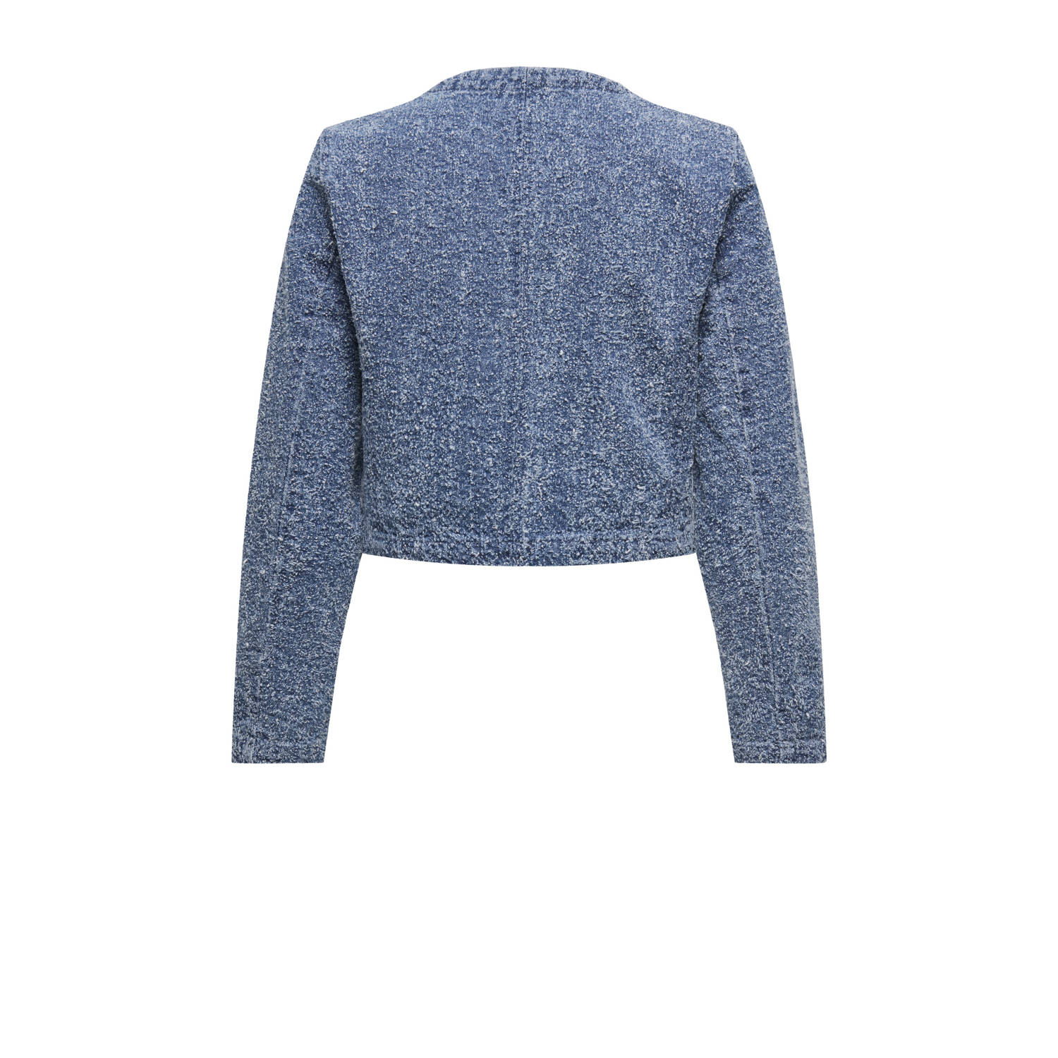 ONLY denimkatoen; spijkerjas medium blue denim
