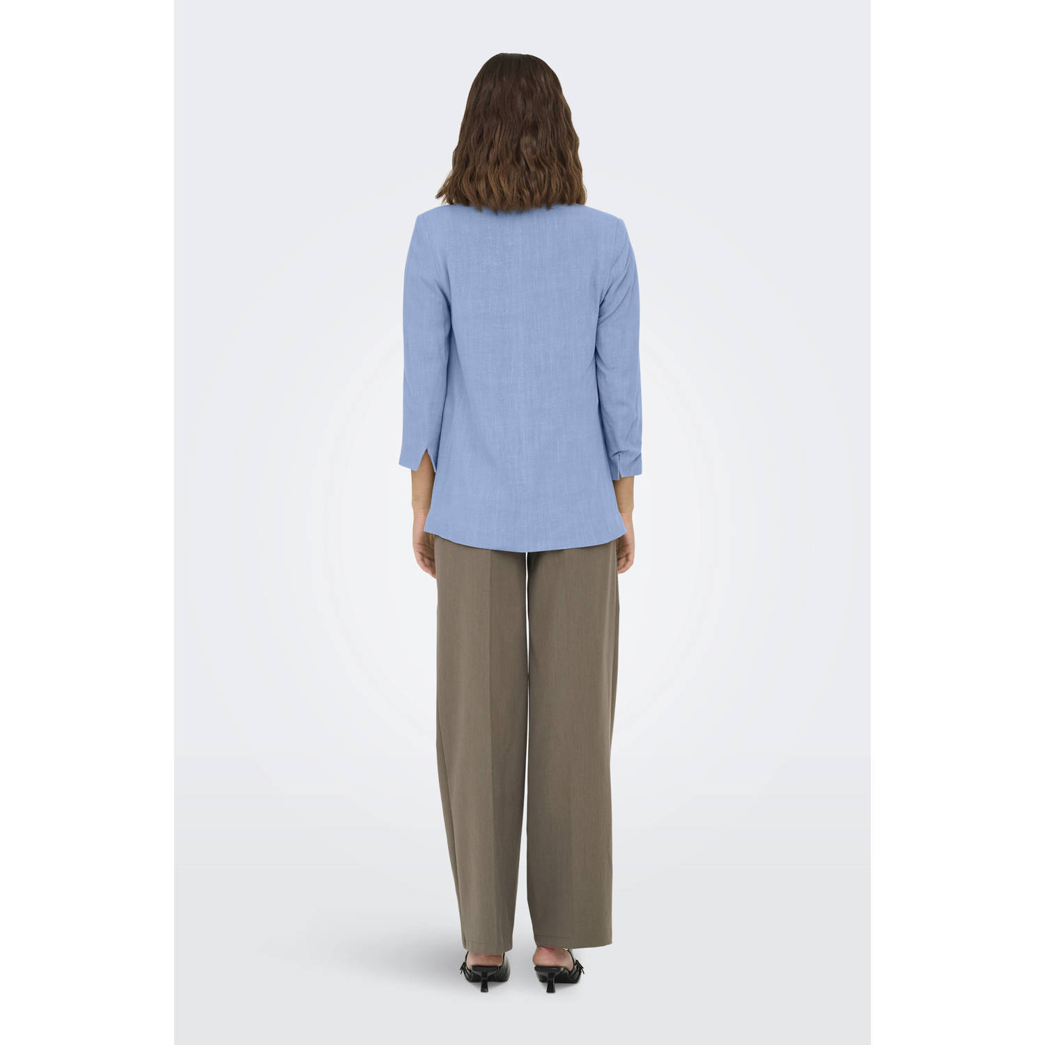 ONLY regular blazer lichtblauw