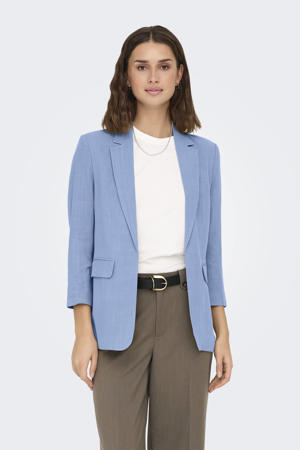 regular blazer lichtblauw