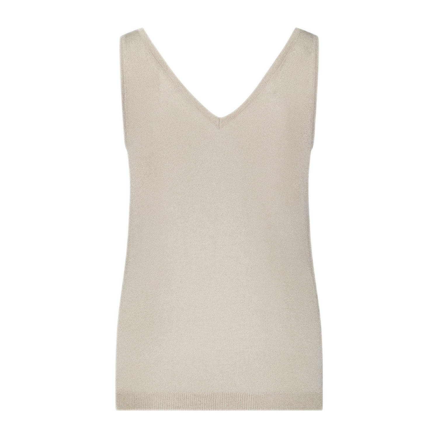 NIKKIE top beige met lurex
