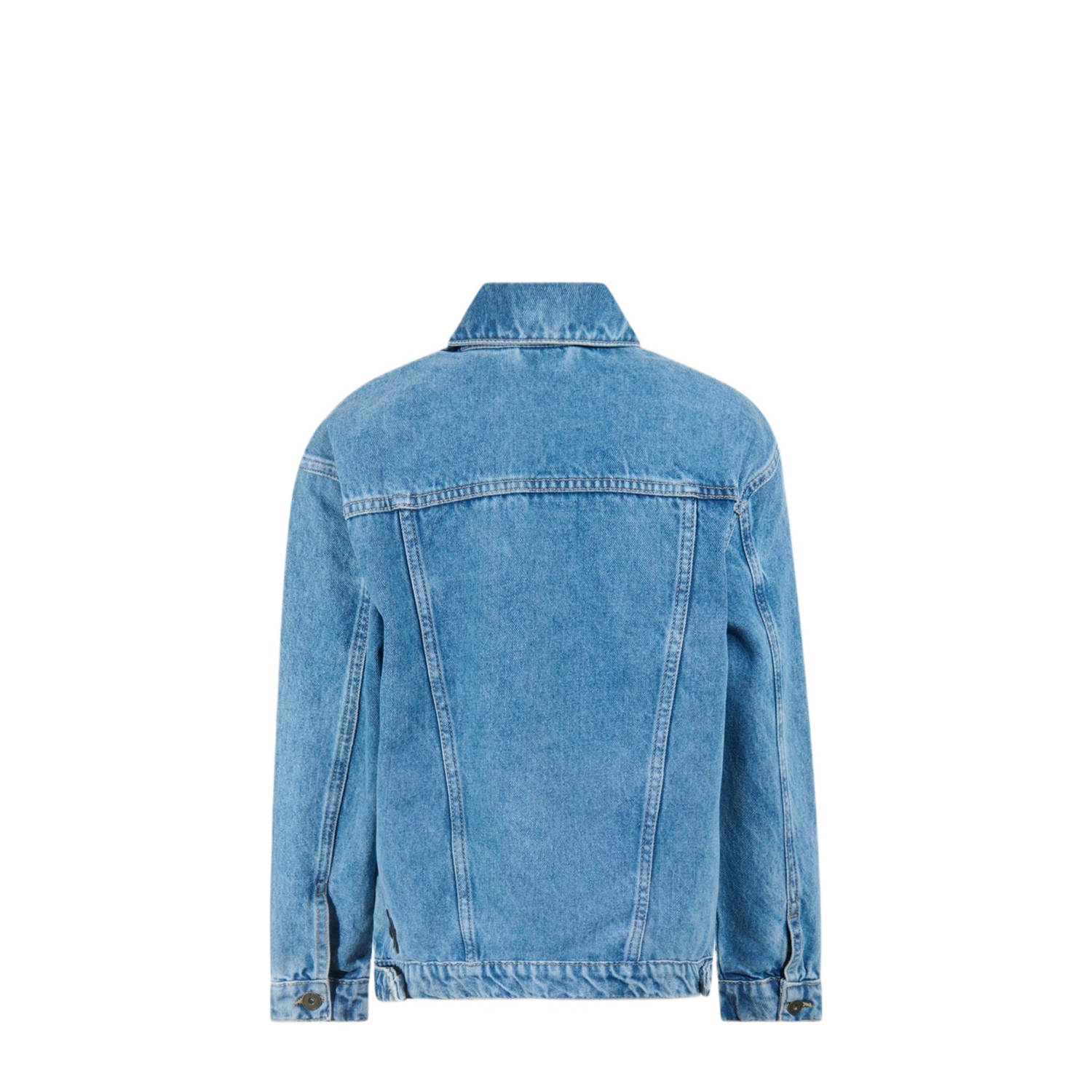 Shoeby spijkerjas medium blue denim