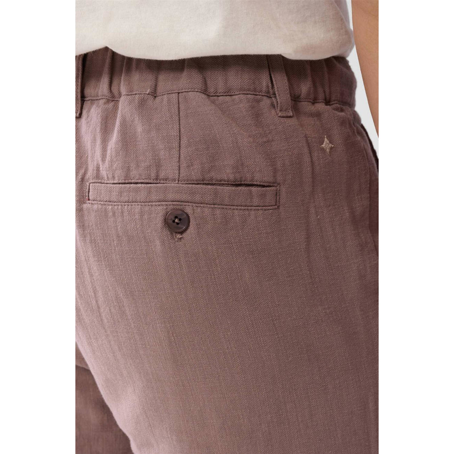 Shoeby regular casual broek bruin