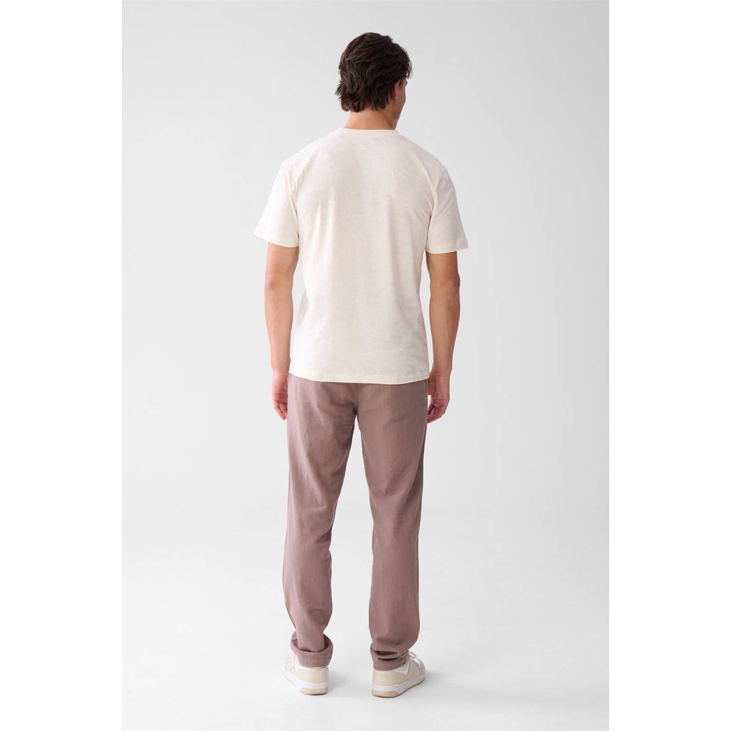 Shoeby regular casual broek bruin
