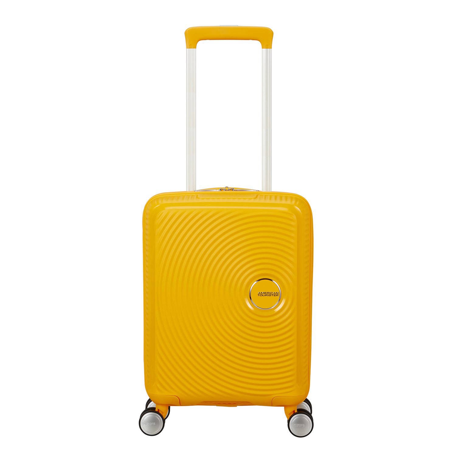 American Tourister Mini Soundbox Kinderkoffer met stickers Yellow Unisex