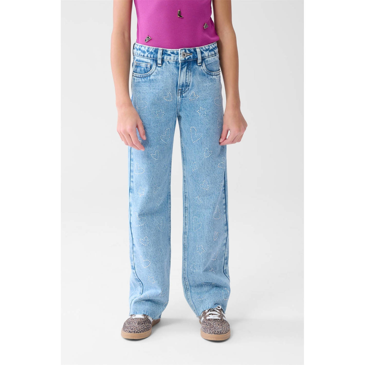 Shoeby high waist light blue denim