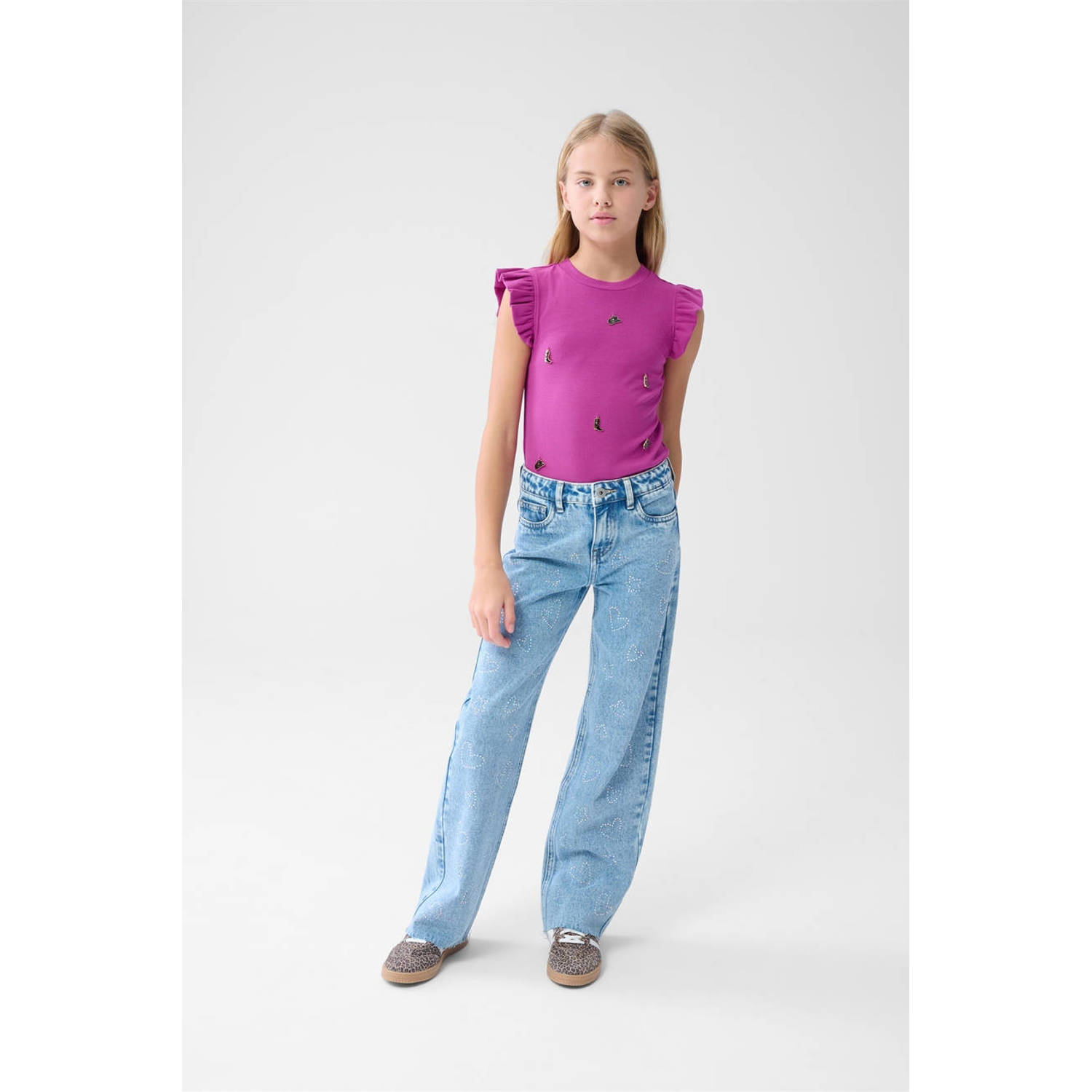 Shoeby high waist light blue denim