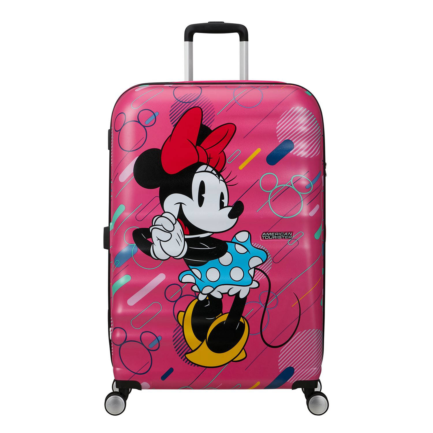 American Tourister trolley Wavebreaker Disney 77 cm. roze