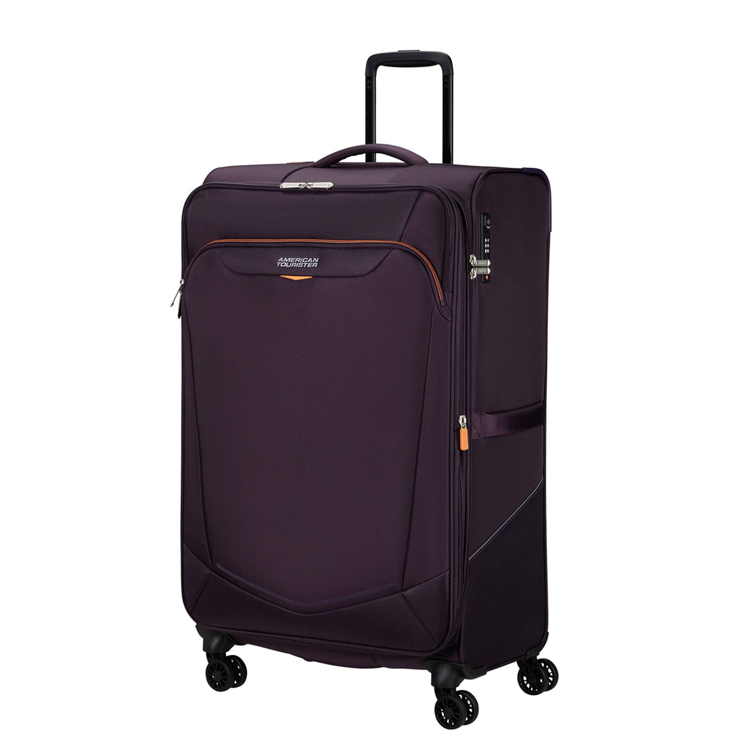 American Tourister trolley Summerride 80 cm. Expandable donkerpaars