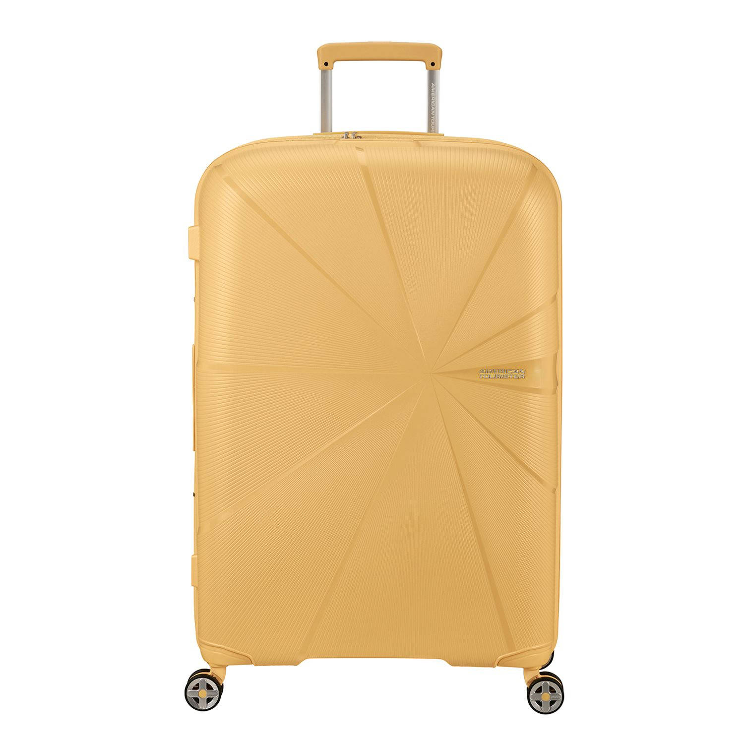 American Tourister trolley Starvibe 77 cm. Expandable geel