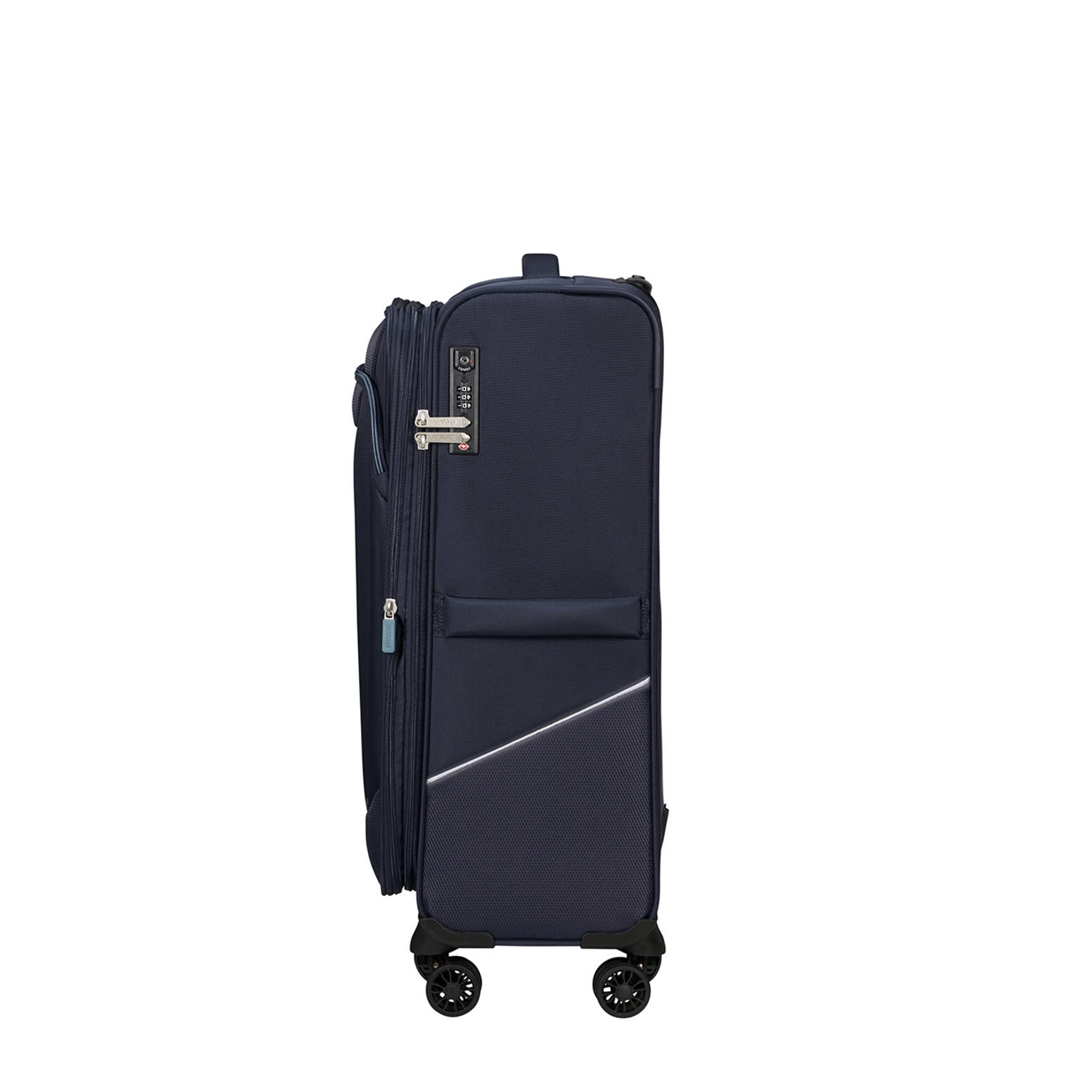 American Tourister trolley Summerride 69 cm. Expandable donkerblauw