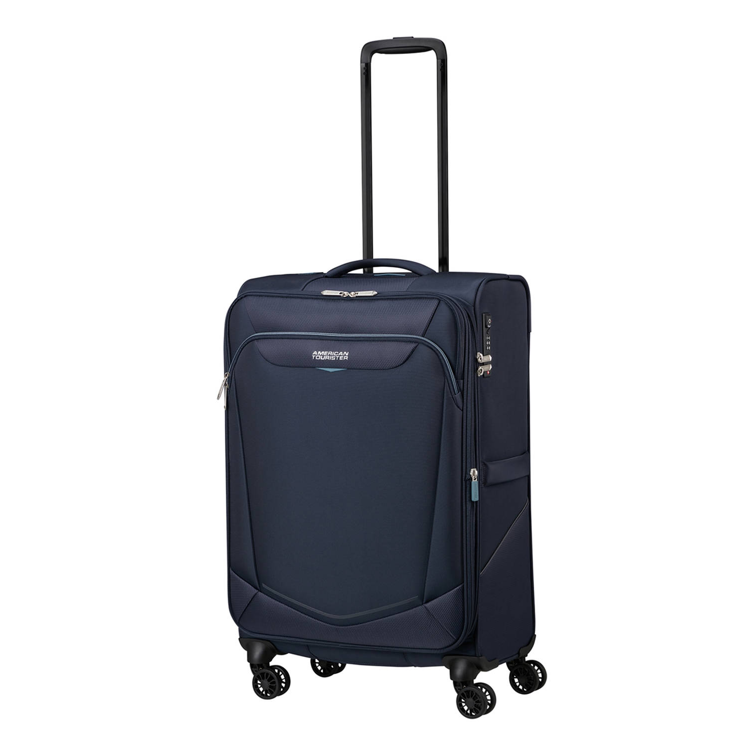 American Tourister trolley Summerride 69 cm. Expandable donkerblauw