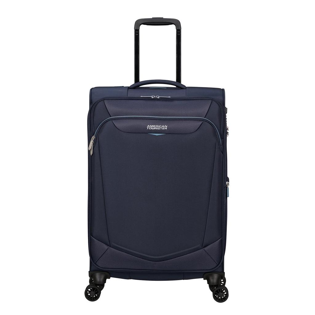 American Tourister trolley Summerride 69 cm. Expandable donkerblauw