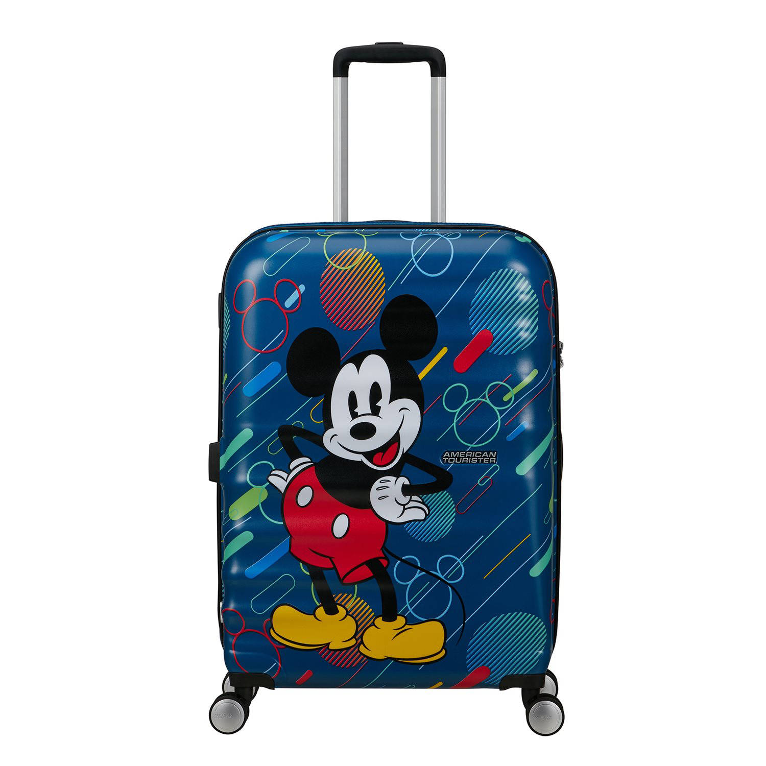 American Tourister trolley Wavebreaker Disney 67 cm. blauw