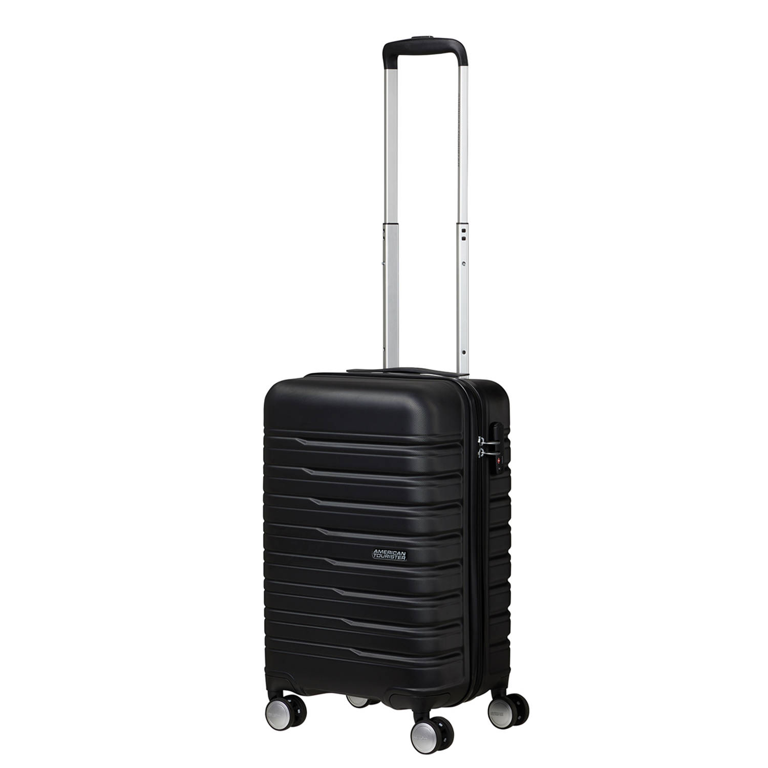American Tourister trolley Flashline 55 cm. zwart
