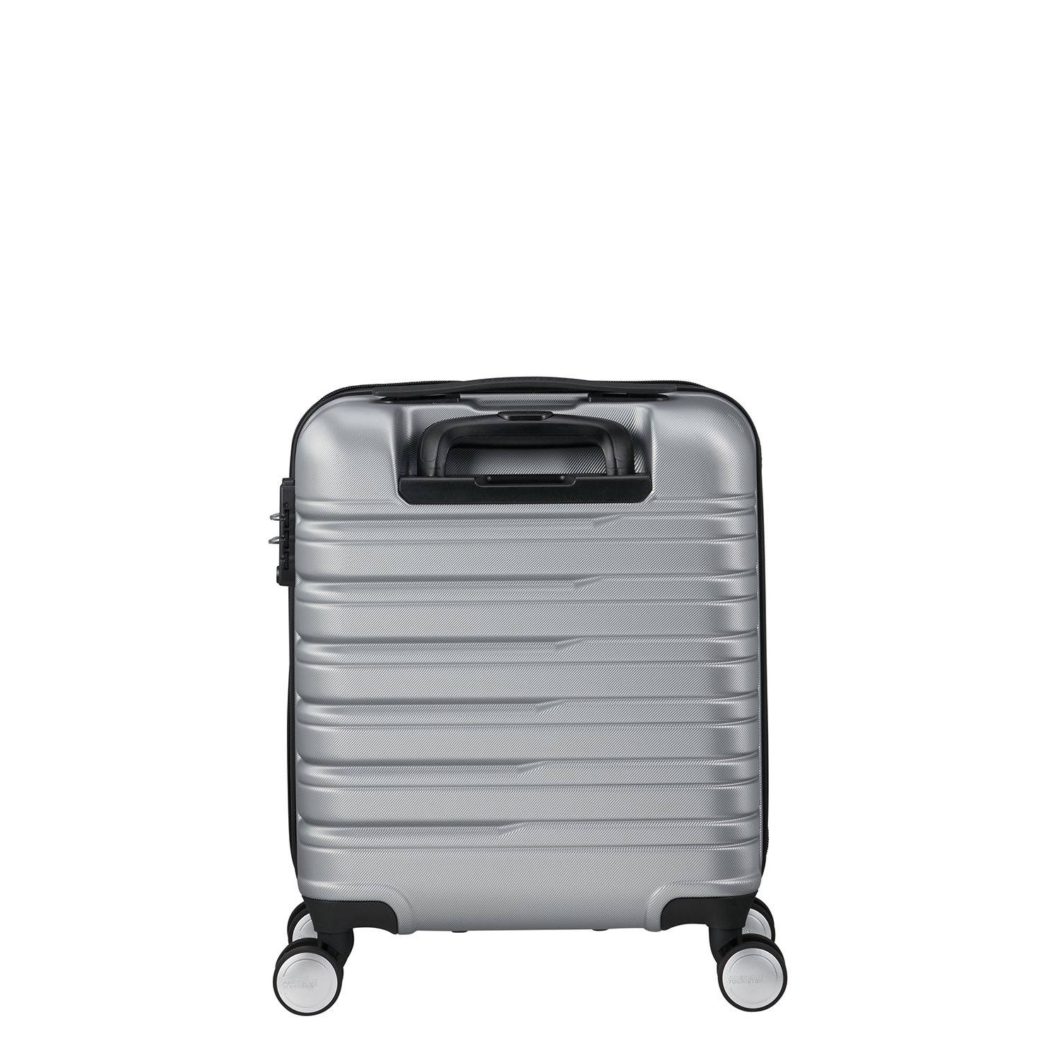 American Tourister trolley Flashline 45 cm. Underseater zilverkleurig