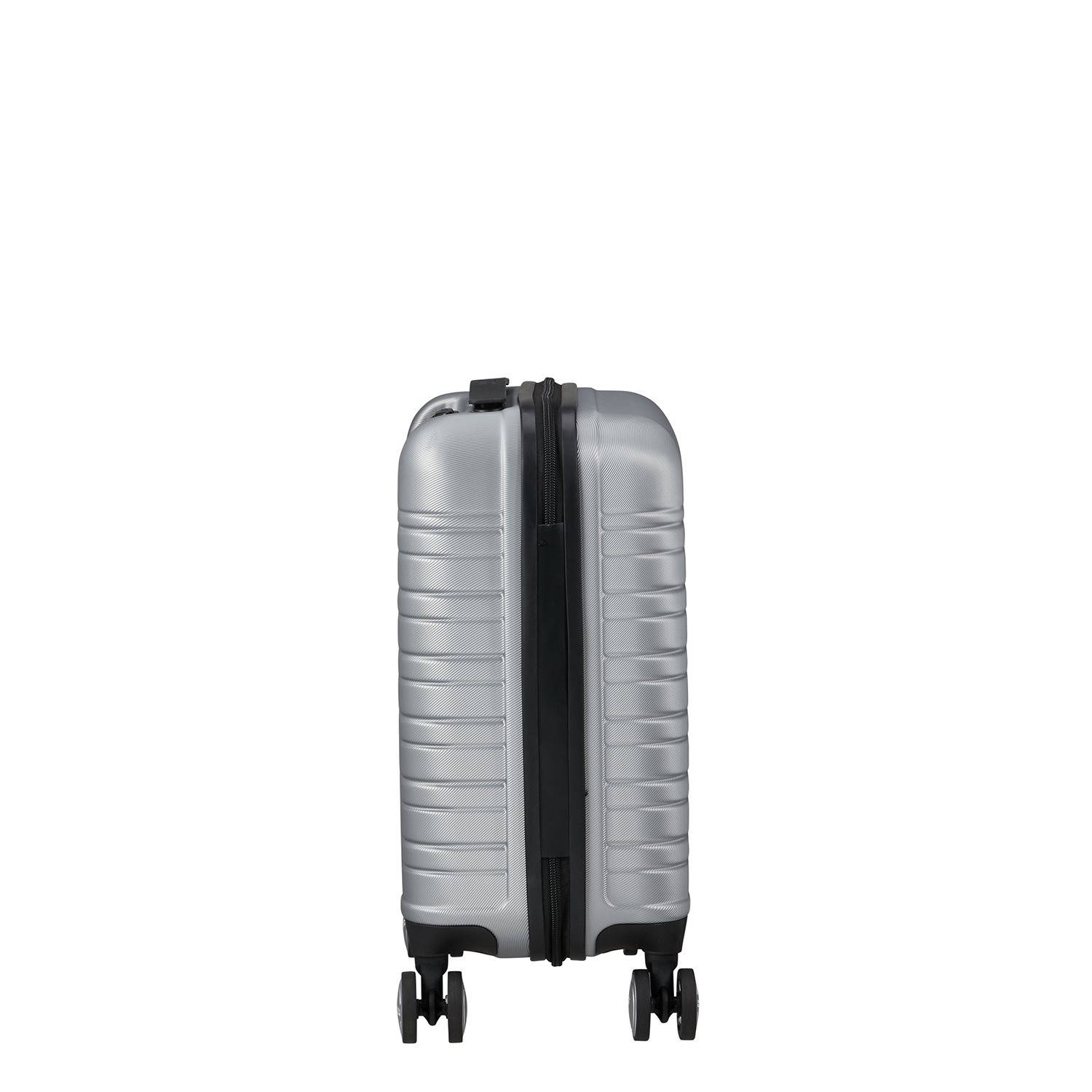 American Tourister trolley Flashline 45 cm. Underseater zilverkleurig