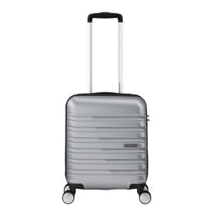 trolley Flashline 45 cm. Underseater zilverkleurig