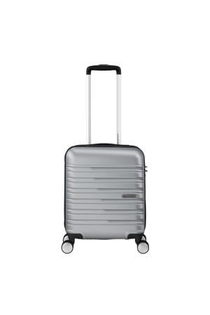 trolley Flashline 45 cm. Underseater zilverkleurig