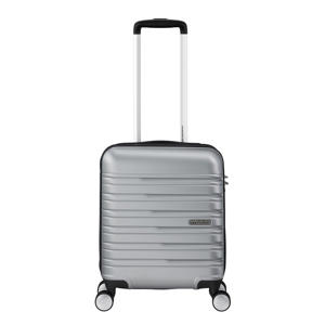 trolley Flashline 45 cm. Underseater zilverkleurig