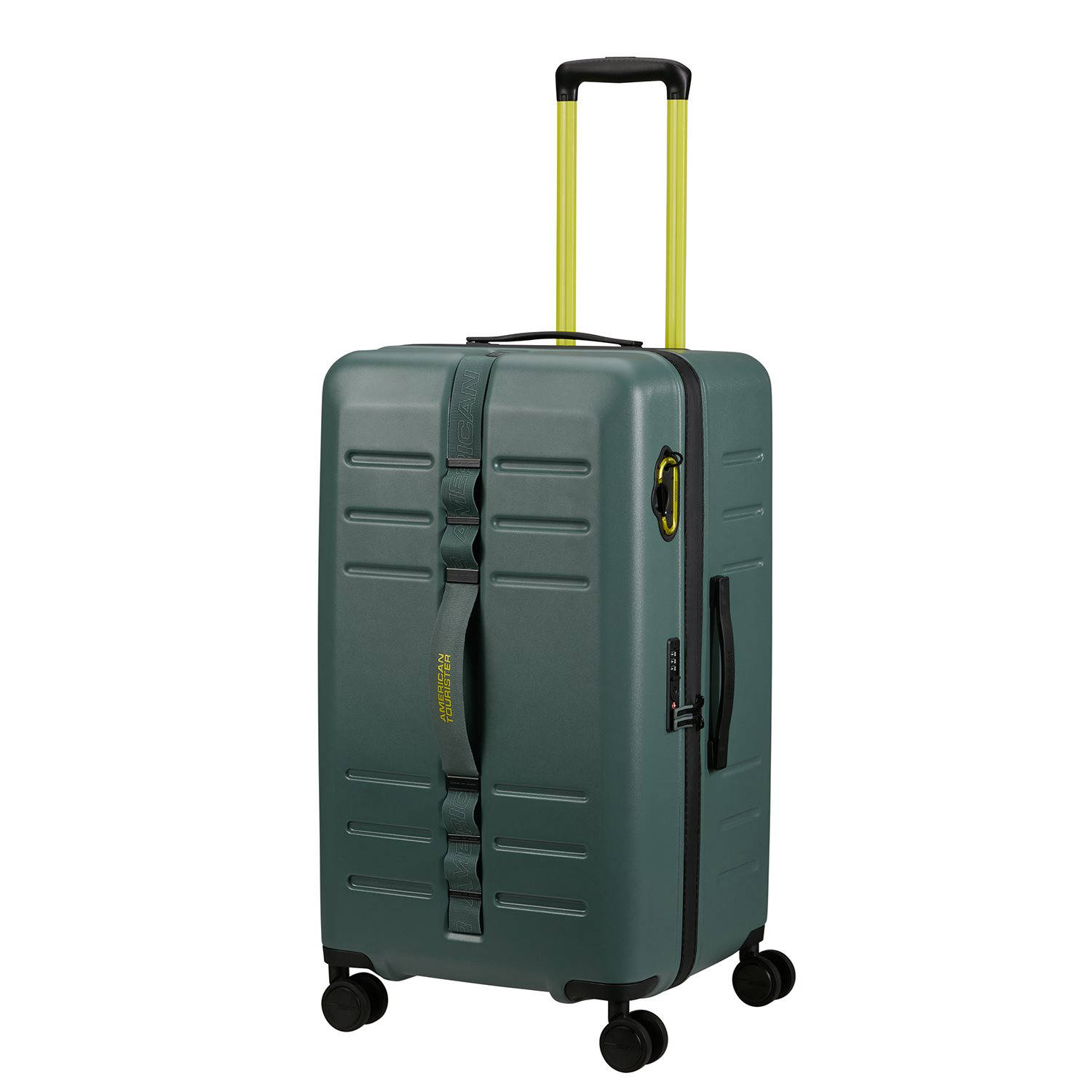 American Tourister trolley Trailon 73 cm. donkergroen