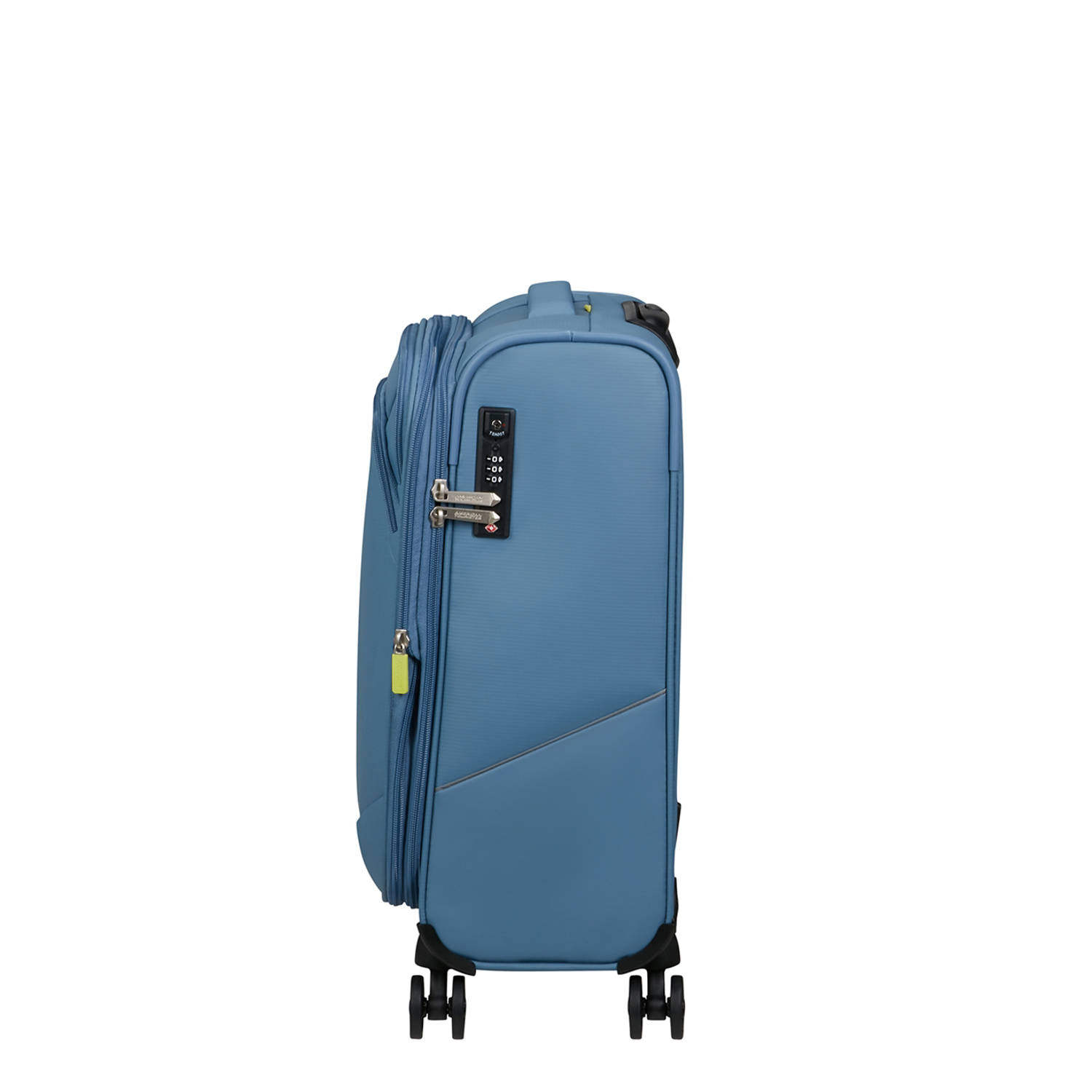 American Tourister trolley Summerride 55 cm. Expandable blauw