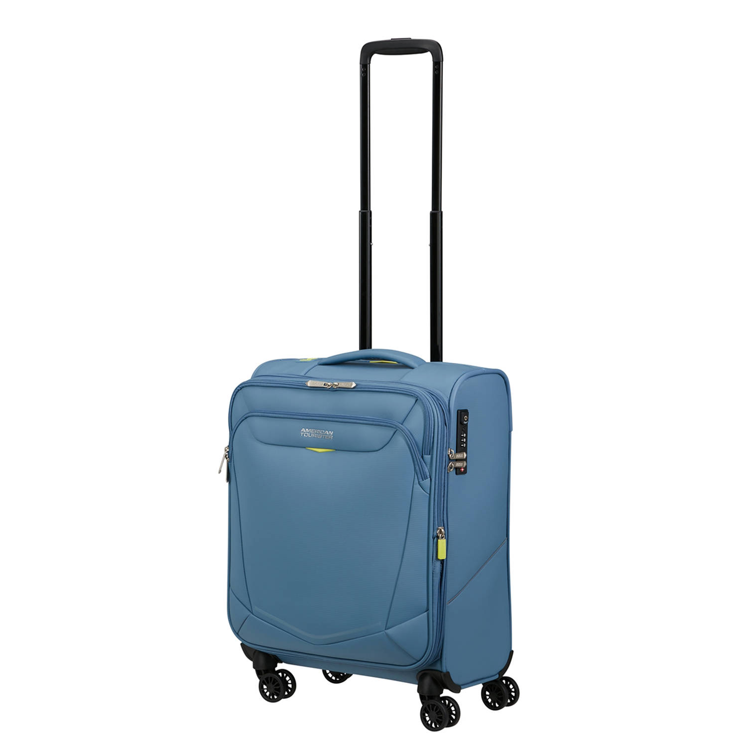 American Tourister trolley Summerride 55 cm. Expandable blauw