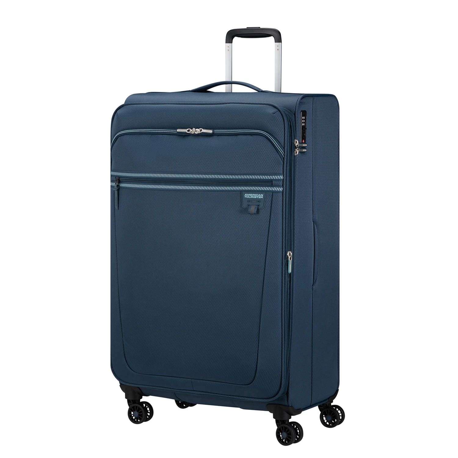 American Tourister trolley Aerospin 80 cm. donkerblauw