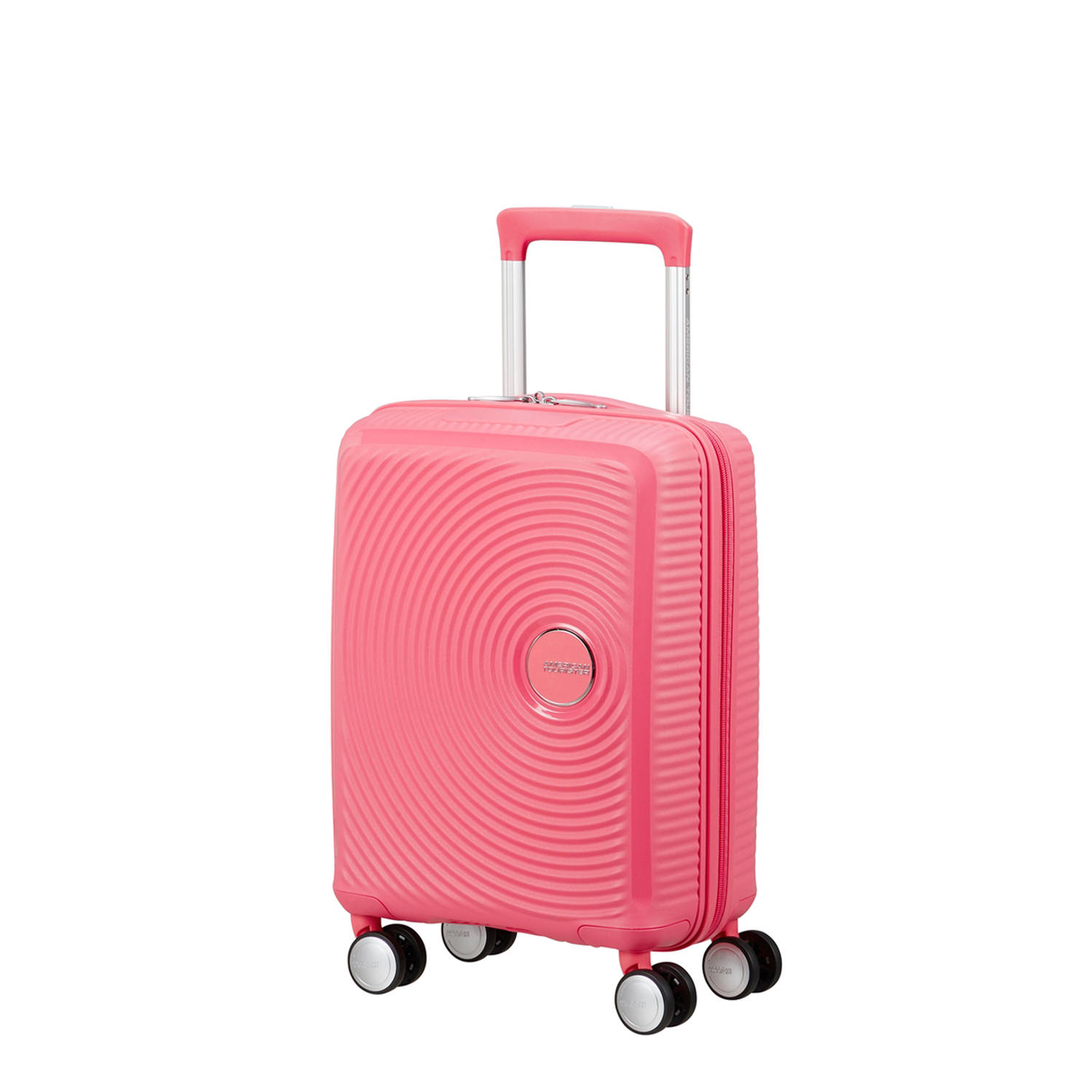 American Tourister trolley Soundbox Mini 47 cm. roze