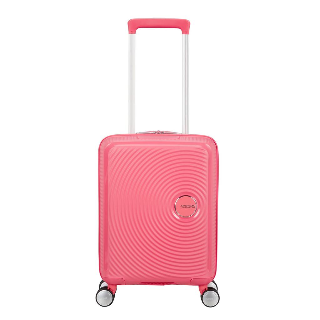 American Tourister trolley Soundbox Mini 47 cm. roze