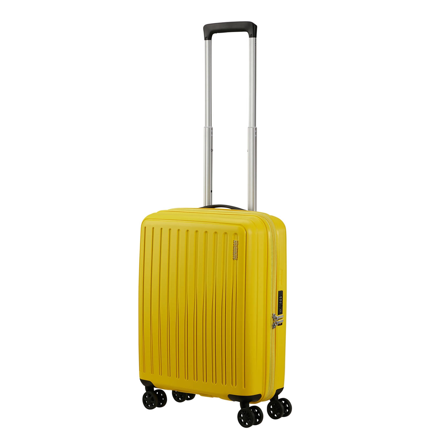 American Tourister trolley Rejoy 55 cm. geel
