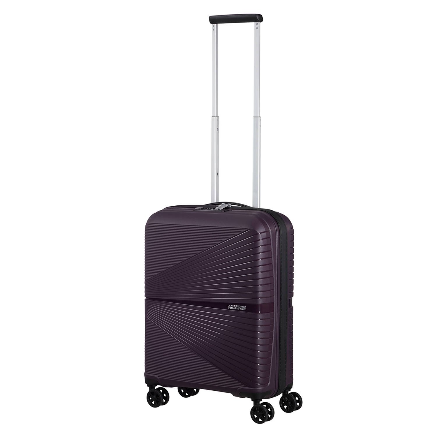 American Tourister trolley Airconic 55 cm. donkerpaars