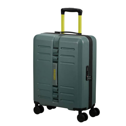 American Tourister trolley Trailon 55 cm. kaki afbeelding