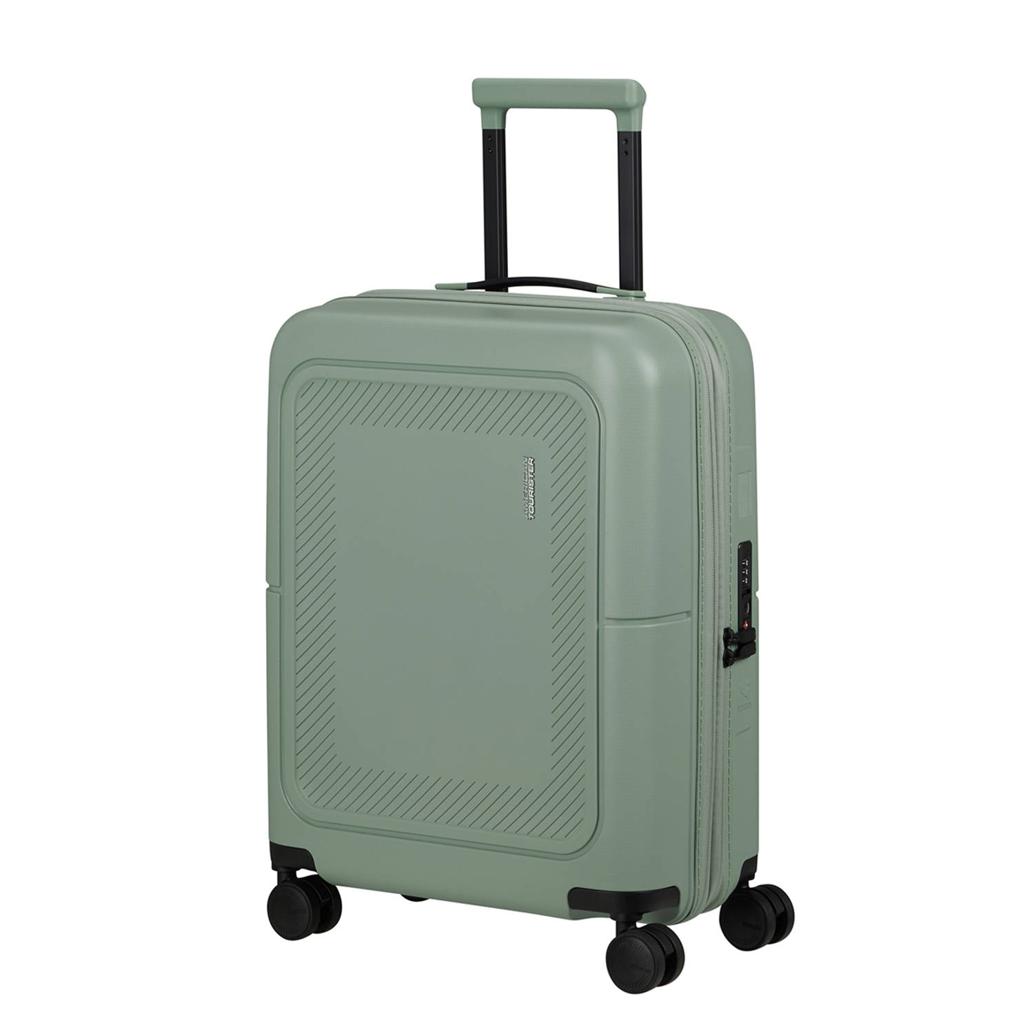 American Tourister trolley Dashpop 55 cm. Expandable mintgroen