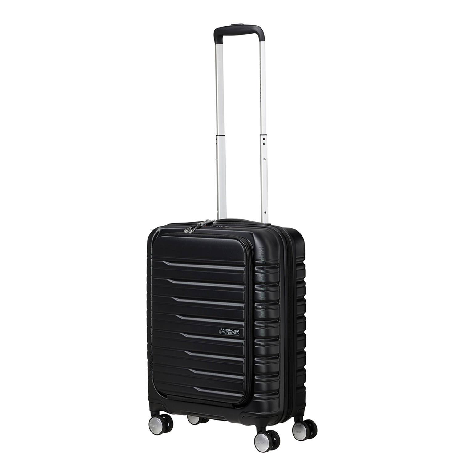 American Tourister trolley Fllashline Frontloader 55 cm. zwart