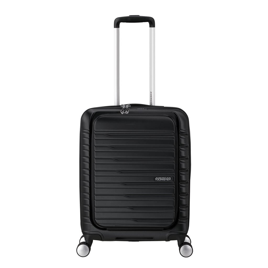 American Tourister trolley Fllashline Frontloader 55 cm. zwart