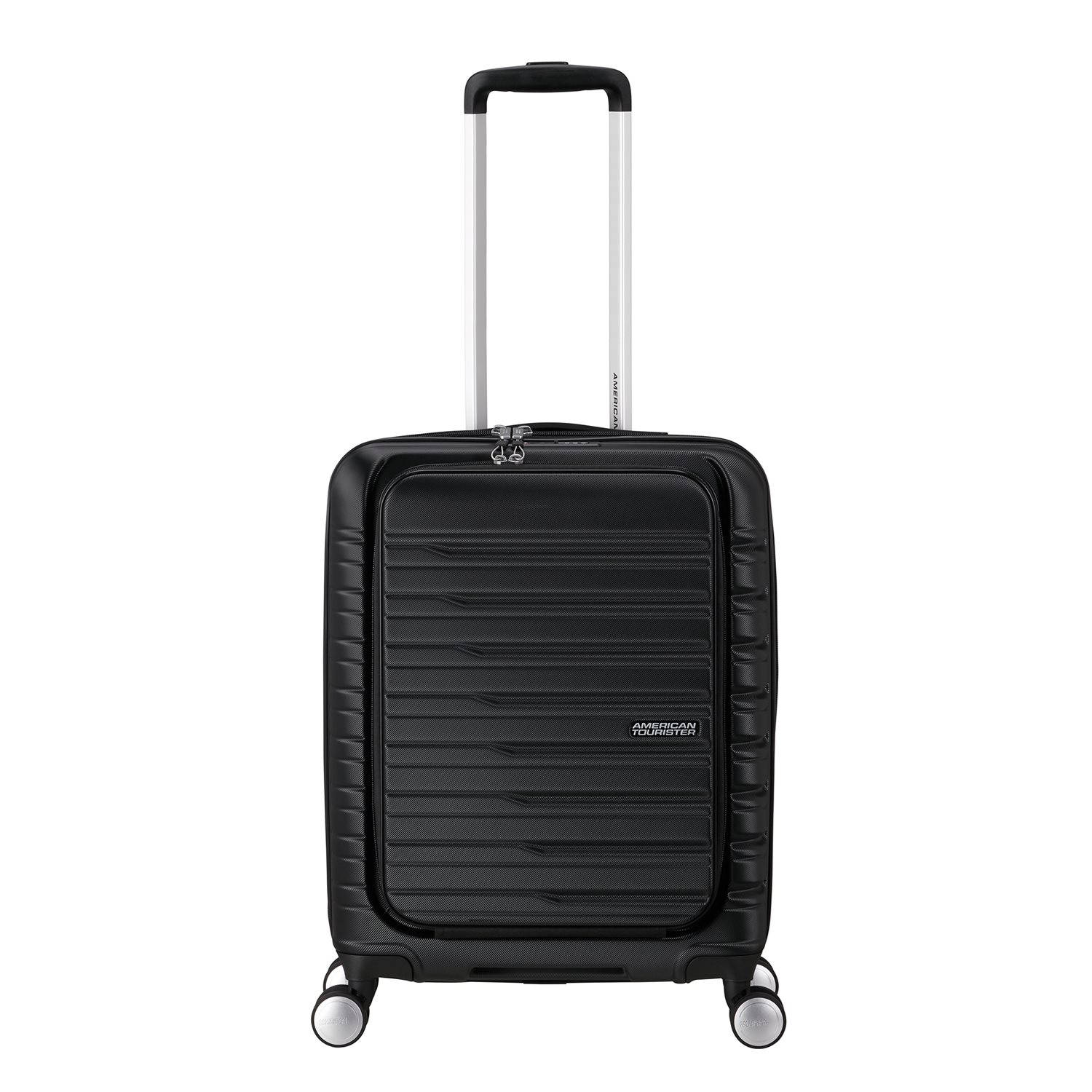 American Tourister trolley Fllashline Frontloader 55 cm. zwart