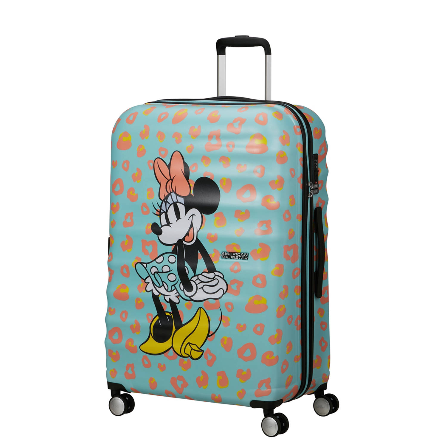 American Tourister trolley Wavebreaker Disney 77 cm. lichtblauw