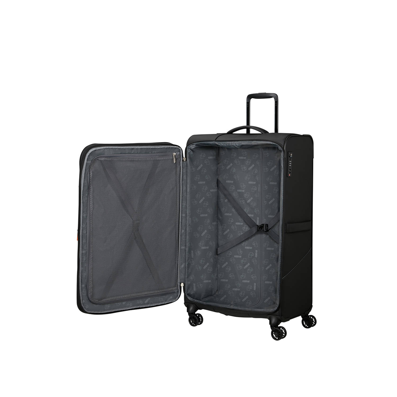 American Tourister trolley Summerride 80 cm. Expandable zwart