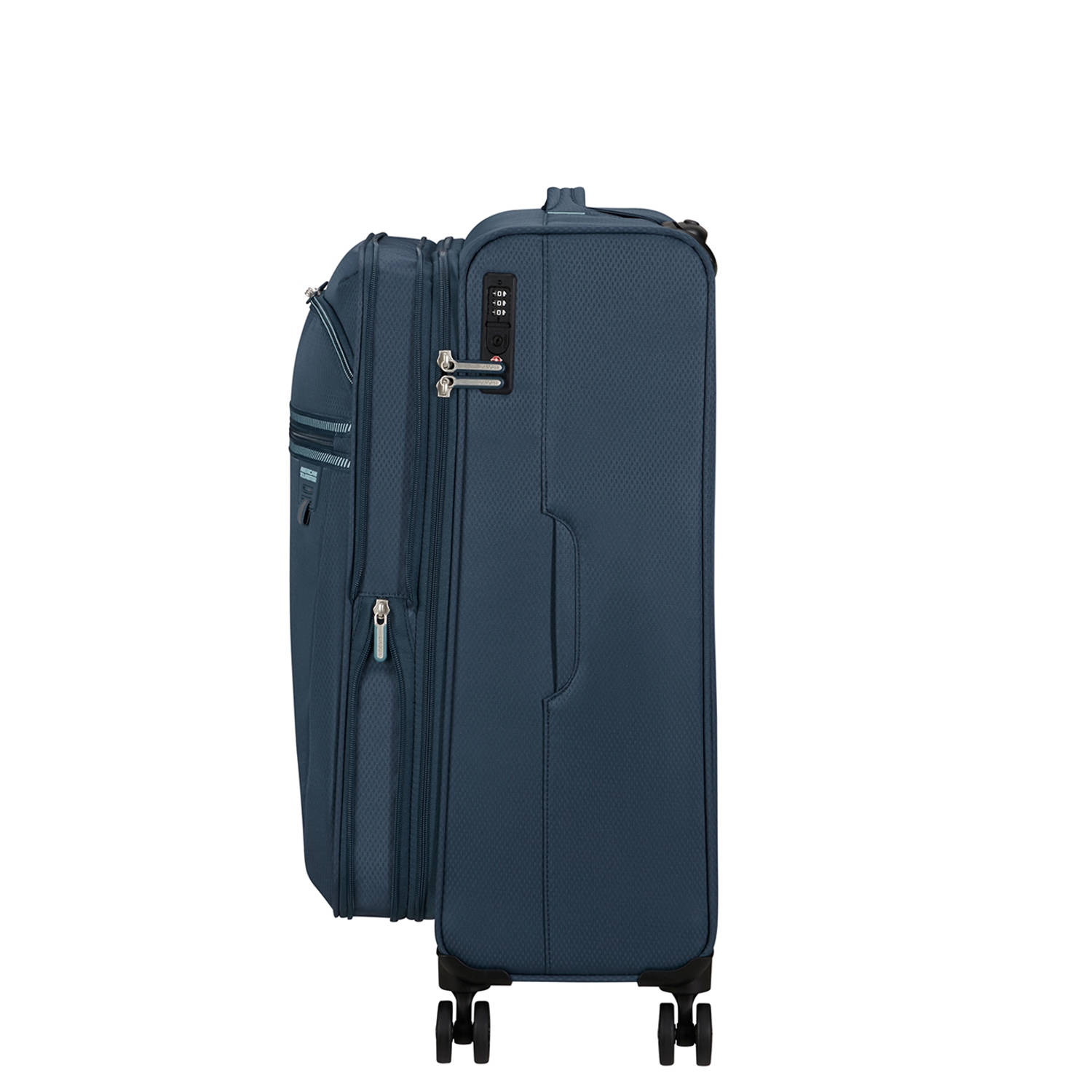 American Tourister trolley Aerospin 69 cm. Expandable donkerblauw